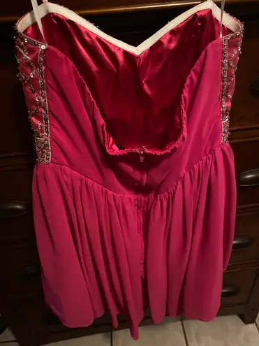 Homecoming Dress Pink Size 12