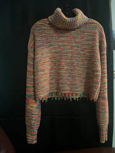 Steve Madden Crop Top Turtleneck Sweater - Image 4