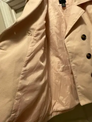 Me Jane Pretty in Pink Sassy & Classy Double Button Pea Coat