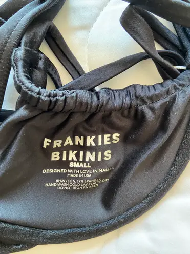 frankie's bikinis Alo x  Benji Top Black 