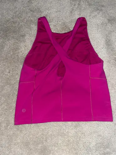 Lululemon Sonic Pink  Tank