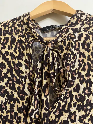 ZARA  Leopard Print Women’s Top