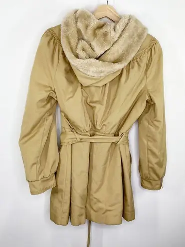 Bonders Exclusive All Season Calendar Cloth Khaki Jacket Women's Size Medium M Tan