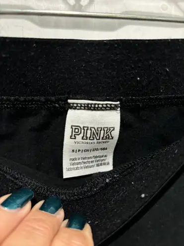 Victoria's Secret Victoria’s Secret Pink black Leggings, Sz S