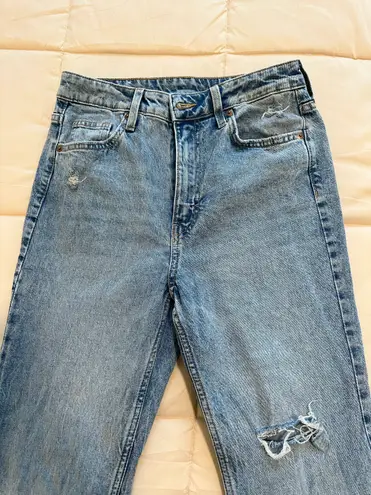 H&M Straight High Waist Jeans