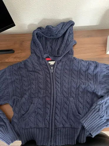 American Eagle Outfitters Blue Zip Up