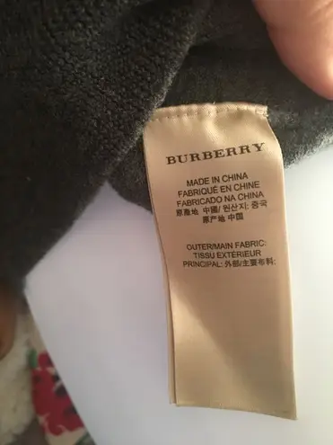 Burberry 100% Extra Fine Merino Wool Pullover