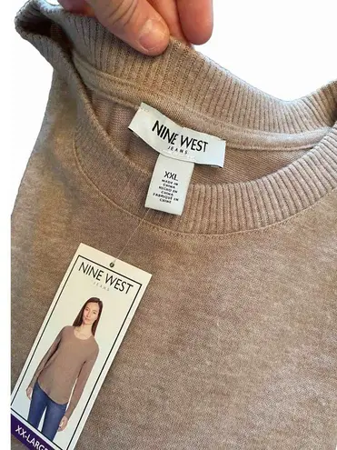 Nine West  tan sweater size XXL NWT