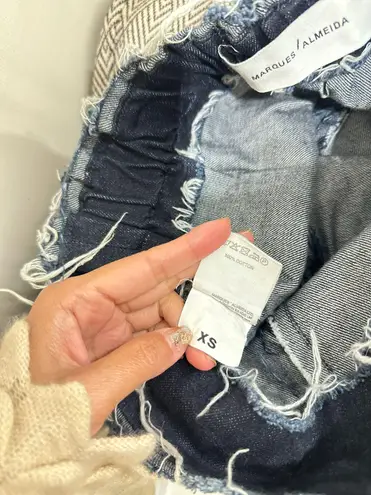 Marques Almeida all blue women aged jumpsuit denim/jeans size:XS