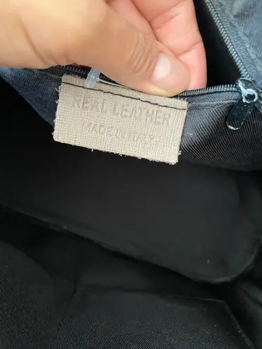 Vera Pelle 100% Italian Leather Handbag - Beige