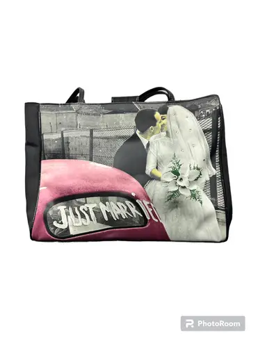 Life Magazine Just Married Tote NWOT