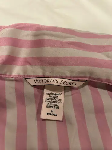 Victoria's Secret  Pajama Set Pink Satin - Image 2