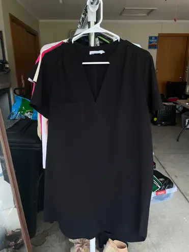 Lush Clothing Black Business Dress