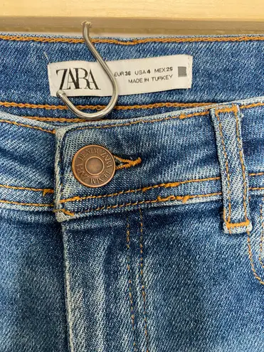 ZARA Trafaluc 4 Skinny Dark Wash Mid Rise Stretch Jeans