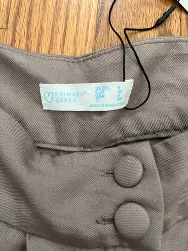 Primark High Waist Taupe Shorts