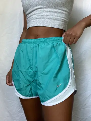 Nike Teal Dri-Fit Running Shorts