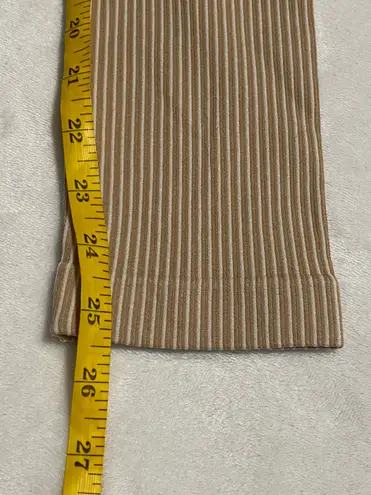 Stay Snatched 2 Pc SET Seamless Snake High Waisted Leggings & Sports Bra Size Médium