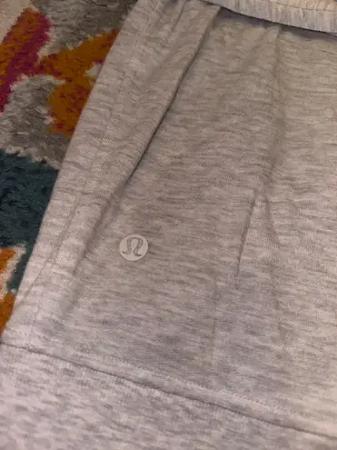 Lululemon Heather Grey Lightweight Crewneck