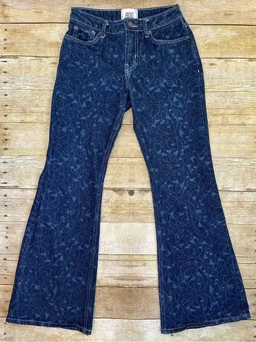 Urban Outfitters  BDG Low Rise Printed Flare Jeans