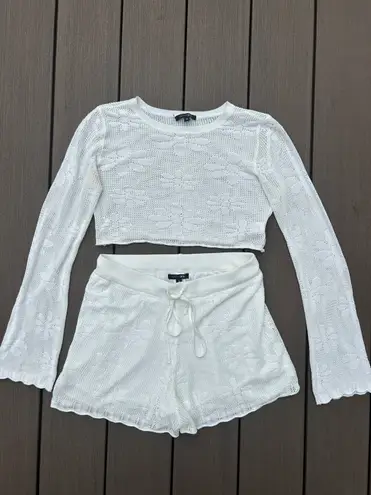 PaperMoon Boutique Floral White Matching set