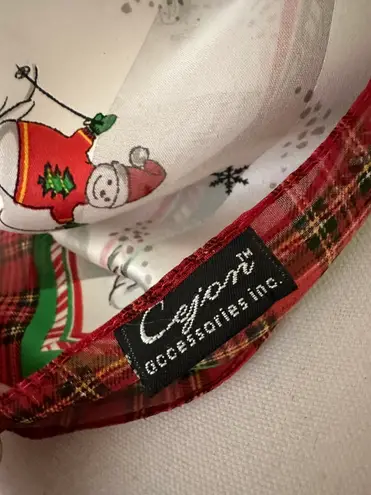 Cajon New Cejon Festive Snowman Kids Square Scarf, 21”x21”