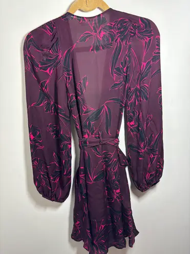 A.L.C. Silk Wrap Dress Size 2