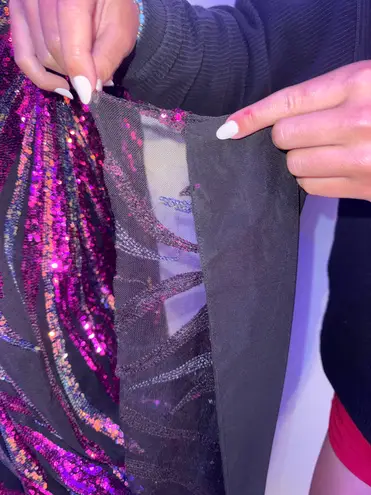 Scarlett  Portia Prom Dress Black Sequin 