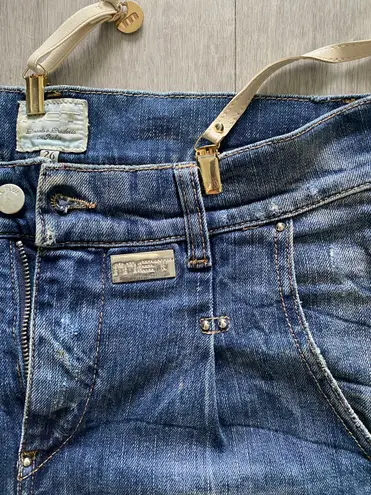 MET Jeans with a MET suspender Blue Size 26