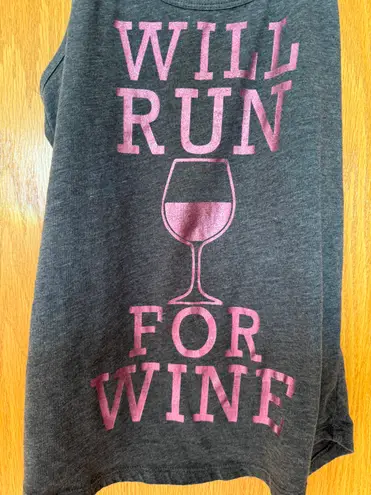 Chin Up Will Run For Wine Tank