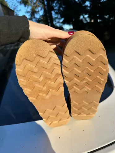 Cushionare Chestnut Ultra Mini Platform Ankle Boots