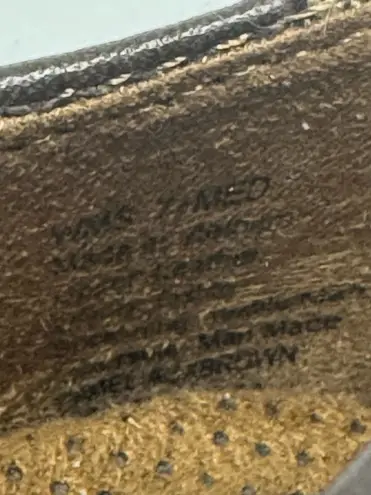 Natural Soul By Naturalizer 'Camelia'Brown Leather Loafers Size 7M