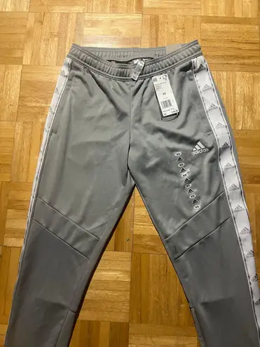 Adidas 3 Striped Black Joggers