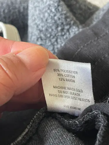 FEAT Women’s Blanket Blend Fleece Drawstring Elastic Waist Shorts Size 1 Gray