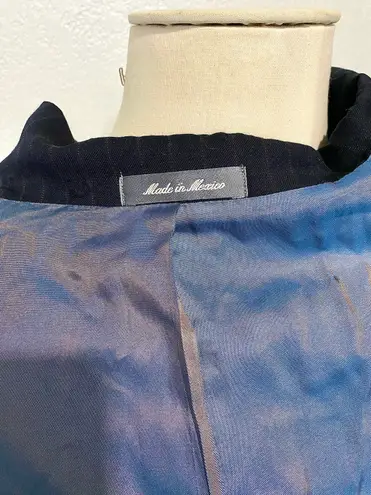 Oscar de la Renta Oversized Pinstripe Blazer Jacket