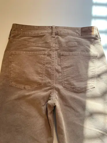 American Eagle Super Hi-Rise Flare Corduroy Buttonfly Pants Size 6