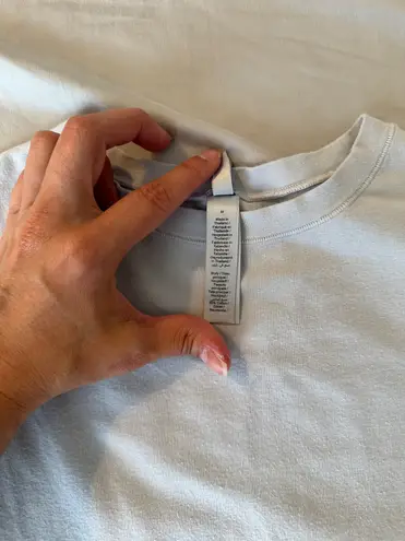 SKIMS COTTON JERSEY T-SHIRT | ZEN BLUE ZEN BLUE Sz M ($48)