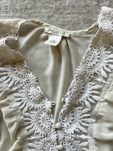 Boutique Boho style sheer top