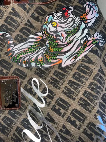 Ed Hardy Vintage Bag Brown - $102 (59% Off Retail) - From Lilly