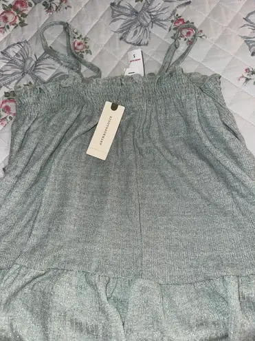 Anthropologie Sparkle Tank