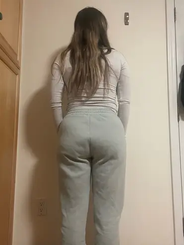 Abercrombie & Fitch Abercrombie Sunday Sweatpants Light Green thumbnail 3