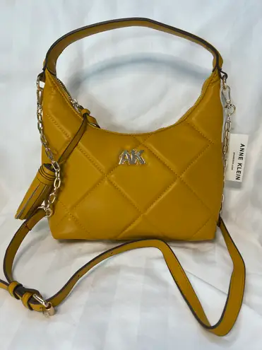 Anne Klein Emerson Faux Leather Quilted Satchel/crossbody Purse