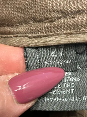 Level 99 Khaki Bootcut Pants, 27