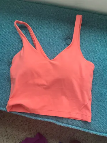 Lululemon Raspberry Cream Align Tank