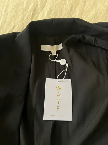 Nordstrom WAYF Black Blazer