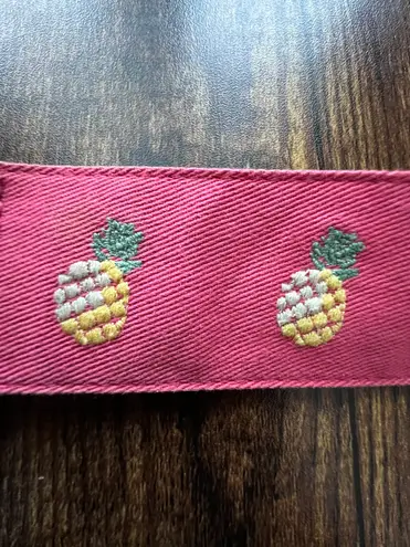 J.Crew | unisex pineapple ribbon belt. Size: M/L