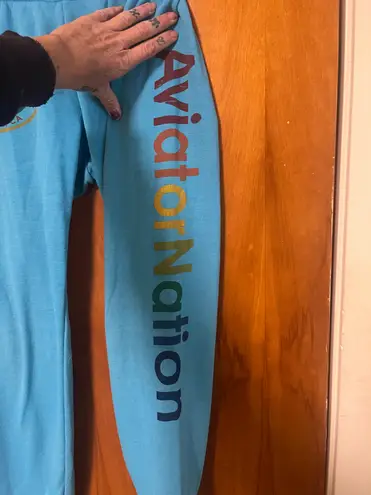 Aviator Nation Sweatpants teal XS