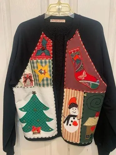 Handcrafted Jersey Christmas Sweater 1305 Black Size undefined