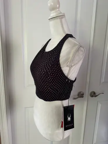 Spyder Printed Racerback Sports Bra