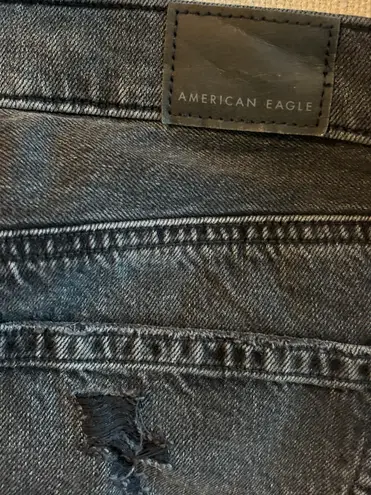 American Eagle Outfitters Ripped Black Jeans