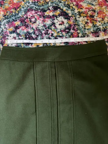 ANINE BING Green Mini Skirt